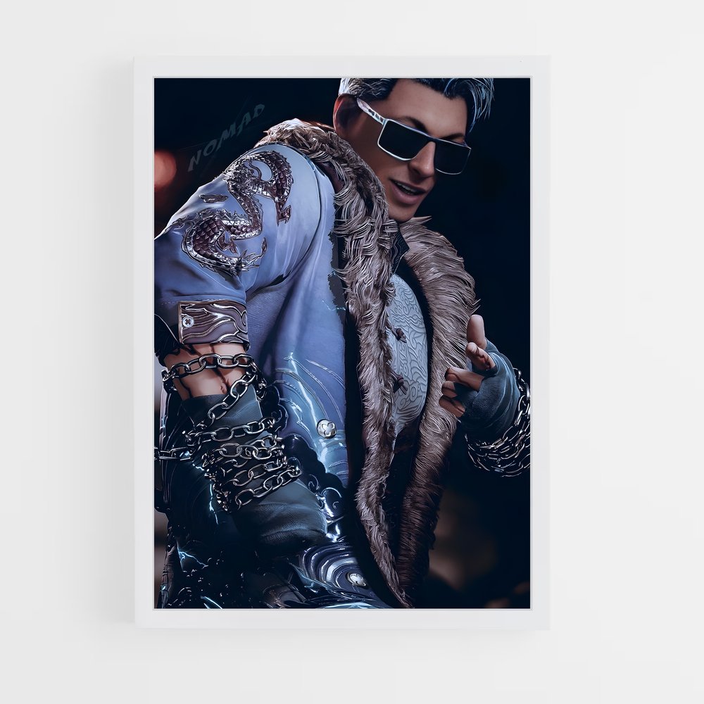 Poster Cage de Verre – affiche Mortal kombat (vue 3)